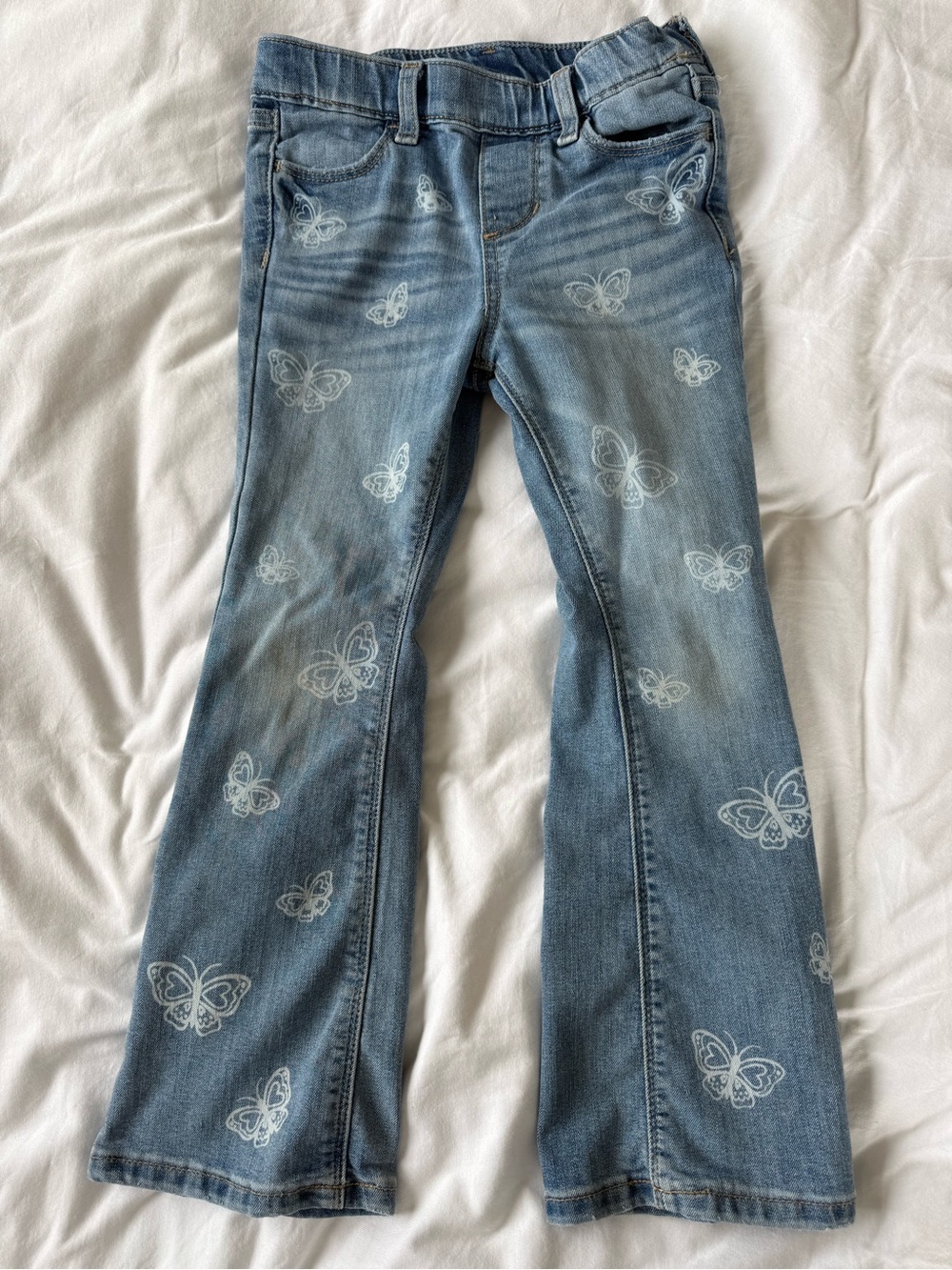 Tucker + Tate Light Blue Butterfly Flare Jeans